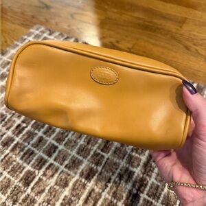 Tods Leather Zip Pouch